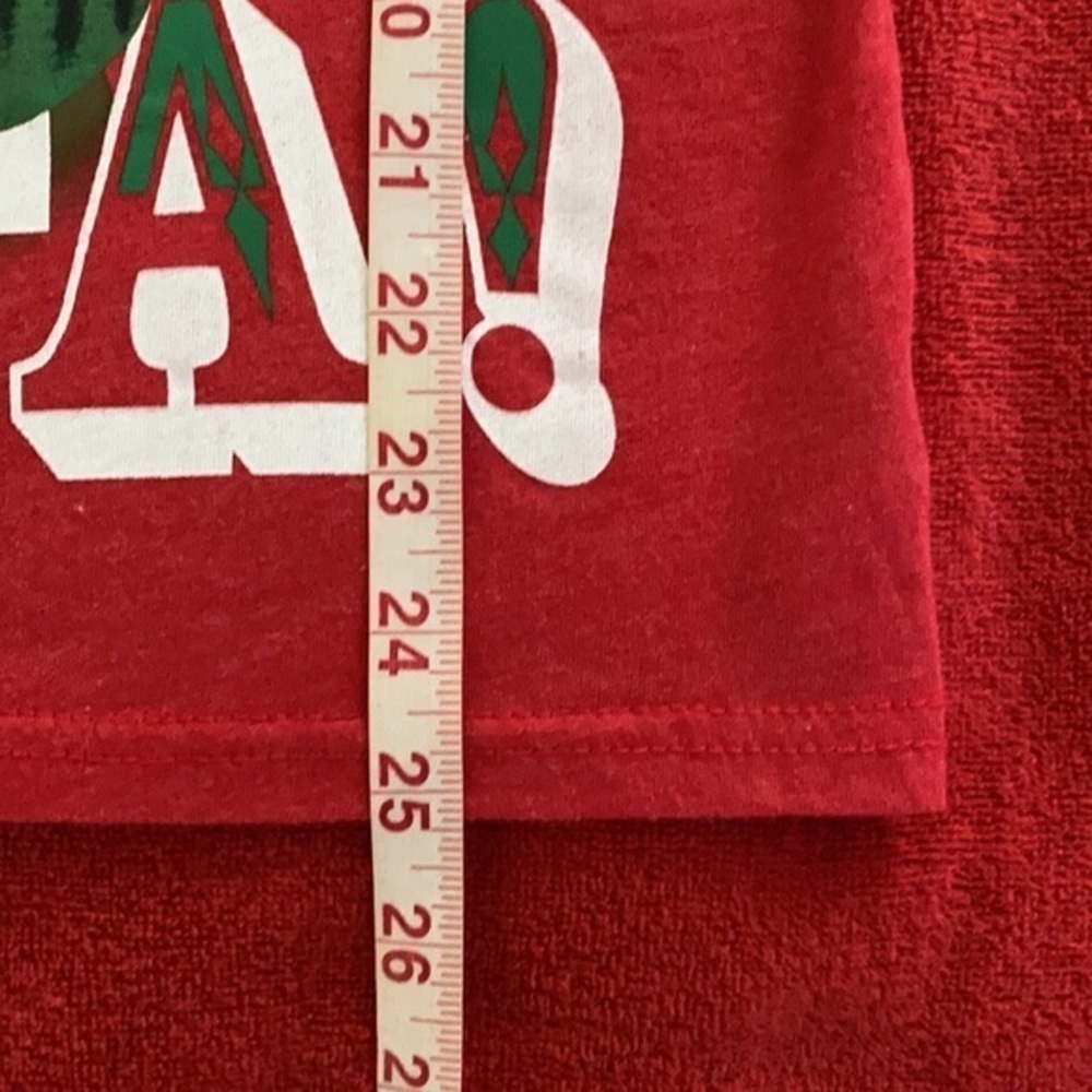 Women’s Elf “OMG! SANTA!” Festive Graphic Tee - Picture 8 of 8